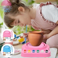 Kids Pottery Wheel Kit Electric Mini Pottery Wheel Kit Complete Pottery Wheel Craft Kit for Beginner