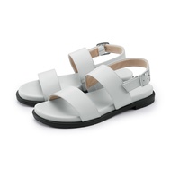 มูจิ รองเท้าแตะหนังรัดส้น ผู้หญิง - MUJI Lady Leather Sandals