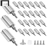 Push to Open Door Catches 24 Pack Push Latch for Cupboard Push Door Catch for Closet Door Magnetic D