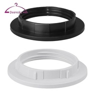 [deevoka] Metal Shade Adapter Ring E26 Light Socket Lamp Holder Wide Lamp Fixture Parts for Table La