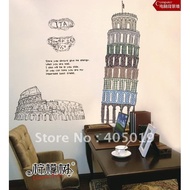 Tower Of Pisa AY808 (90x60) - Wall Sticker