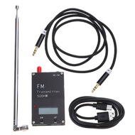 FM Transmitter Stereo Input 500mW FM Transmitter Type C Port for Parking Lot G