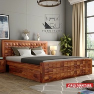 bed dipan jati minimalis modern kayu jati jepara