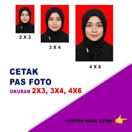 Print Passport Photo Size (2x3 3x4/ 4x6)/ - Use Glossy Paper