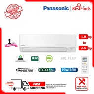 Panasonic 1HP / 1.5HP / 2HP/2.5HP Standard Inverter R32 Air Conditioner CS-PU9XKH / CS-PU12XKH / CS-