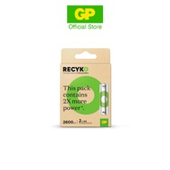 GP ReCyko NiMH 2x AA 2600 mAh Rechargeable Battery