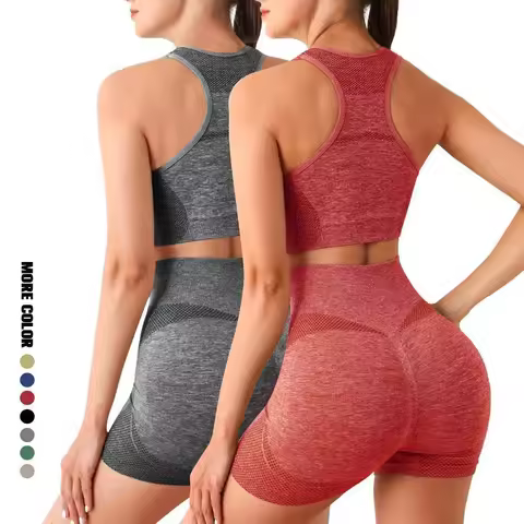 Yoga Set Gym Shorts Women Sport Bras Brassiere Workout Tops for Women Yoga Clothes Fitness Leggings 