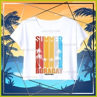 ✷ ▣ ✔ Boracay Shirt I Boracay crop top shirt  for teens and adults I Boracay Tshirt I summer shirt