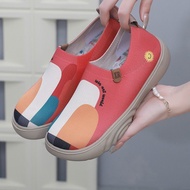 Old Beijing Painted Mother Shoes Casual Shoes Breathable Loafers
