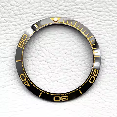 Mod Sloping Ceramic Bezel Insert Ring Replace 38mm*30.5mm Watch Accessories Parts Fit SKX007 Seamast