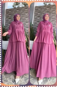 Aila Gamis Setelan Rok Tunik Wanita Dewasa Terbaru 2022