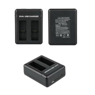 Dual 2 Slots USB Battery Charger for GoPro Hero 5 / Hero 6 / Hero 7 / Hero