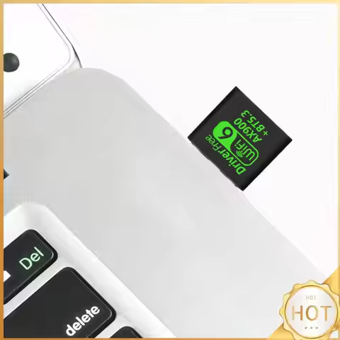 USB WiFi 6 Bluetooth-Compatible 5.3 Adapter Wireless Network Card 900Mbps Mini USB WiFi Dongle Dual 