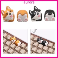 Auro Collectible 3D ESC ABS PVC Keycap Corgis Butt Keycap for Keyboards Builder
