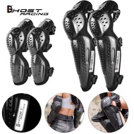 Ghost Racing Elbow Guard &amp; Knee Guard 4 in1 set (Full Cover) Motorcycle Protector Gear Set Pengawal Siku Lutut