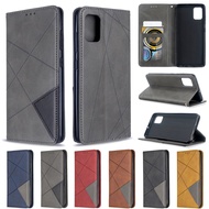 Flip Leather Case Samsung Galaxy A51 A71 Casing Soft TPU With Card Slot Support Phone Casing Cover