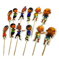 Ready Stock Upin Ipin Cake Topper Cake Decoration Upin And Ipin Cake Decoration Upin Ipin Deocr Stic