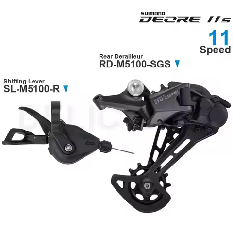 SHIMANO DEORE M5100 11 Speed Shifter SL-M5100 SL-M5100-R Rear Derailleur RD-M5100 1x11-speed Origina