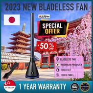 Bladeless Fan SKJapan Bladeless Technology wall mount/stand fan 2 in 1 Authentic original Bladeless Fan Energy Saving Silent Tower Fan Intelligent leafless with remote control *Ready Stock*（WITH/WITHOUT 3 Pin)❤️NEW❤️ ❤️🌟25/8 Lazada Sales🌟