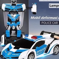 Ready2 In 1 Toys 1 18 Cars Becomes Remote Control Car Rc Transformers Children's Toy Car Deformation