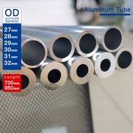 Aluminum tube OD 27-32mm pipe length 700mm 950mm Straight metal tubing outer diameter 27 28 29 30 31