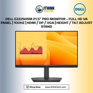 DELL E2225HSM 21.5” PRO MONITOR – FULL HD VA PANEL | 100HZ | HDMI / DP / VGA | HEIGHT / TILT ADJUST 