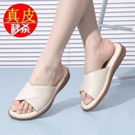 selipar perempuan selipar perempuan murah cantik Cross-Border Women’s Summer Sandals - Genuine Leath
