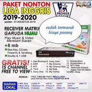 Matrix Garuda Hijau , Mola Tv Liga inggris