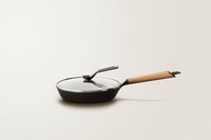 日本 Vermicular 琺瑯鑄鐵平底鍋 20厘米 | 限時送專用鍋蓋