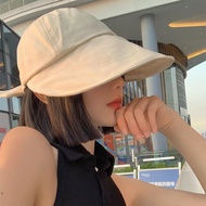 Women's Bow Bucket Hat Sun Hat Face Covering UV Protection Sun Hat