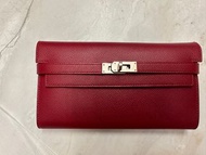 Hermes Kelly  Epsom Wallet 95% New!