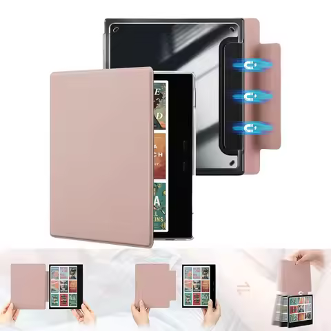 Case For Onyx Boox Go Color 7 (Gen I/II) , Boox Go 7 B/W，boox go 7, 7" eBook Flip Book Case Cover ,A