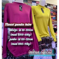 BEST MANSET SPANDEK LENGAN PANJANG/MANSET/MANSET SPANDEK