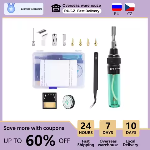 T-100 Portable Pen Type Gas Soldering Iron Gases Inflatable Soldering Iron Multifunctional Welding T