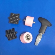 Runaway Shoes Wheel Accessories Four-Wheel Wheel Double-Wheel Wheel Wheel Skate Cover Invisible Roll