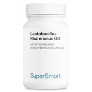 Supersmart - Lactobacillus Rhamnosus GG 10 Billion CFU per Day (LGG Probiotic with Inulin) - Digesti