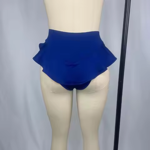 Customized Hot Woman Mini Skirt Exotic Dance Wear Stage Performance Outfits Adults Dancer Pants Pole