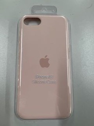 Apple iPhone SE Silicone Case  粉紅色,白色