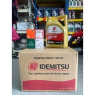 Idemitsu engine oil semi synthetic (FREE OIL FILTER)