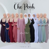 [TUNIK.MY] Kaftan Che Peah- Baju Kurung Kaftan Perempuan/Wanita- Fashion Kaftan Muslimah- Baju Raya Terkini- Baju Jubah