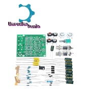 DIY Tube Preamplifier Buffer 6J1 AC 12V Audio Preamp Tube + Casing