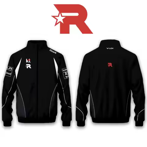 2025 World Championship Team KT Rolster Jackets Jersey LCK Esports Club Training Uniform Men's Women