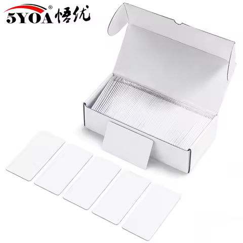 5YOA IC Cards M1 13.56Mhz RFID Card MF S50 Classic ISO14443A 1K Proximity Smart 0.8mm For Access Con