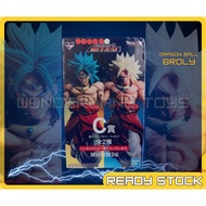 Original Bandai Dragon Ball Masterlise Ichiban Kuji C Prize - Back to the Film Broly Figure