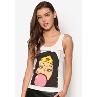 BOLD Women Tank Top - Wonder Woman / Gum