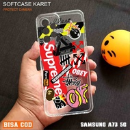 HP Latest Samsung Galaxy A73 5G Clear Case - Samsung A73 5G Softcase Protector SAMSUNG A73 5Ghp Case