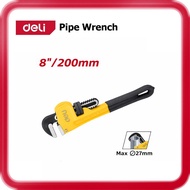 [ DELI ] (DL2508/DL2510/DL2512/DL2514/DL2518/DL2524/DL2536) Pipe Wrench | 8-36 inch | Heavy Duty