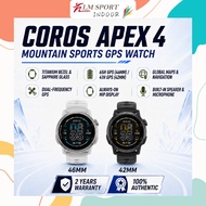 COROS Apex 4 GPS Mountain Watch | Global Maps | 24 days + 65hrs of GPS | Sync to Strava