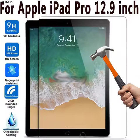 2 Packs Tempered Glass Screen Protector For Apple iPad Pro 12.9 inch Glass for iPad Pro 12.9 2015 20