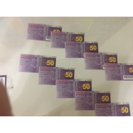 Tesco Cash Vouchers RM50x10